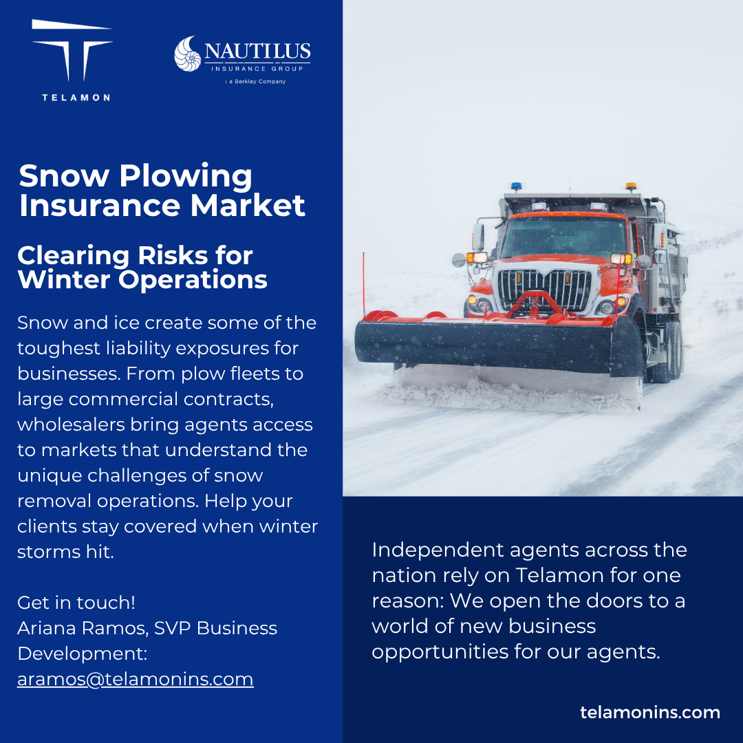 Snow Plowing Insurance Wholesalers