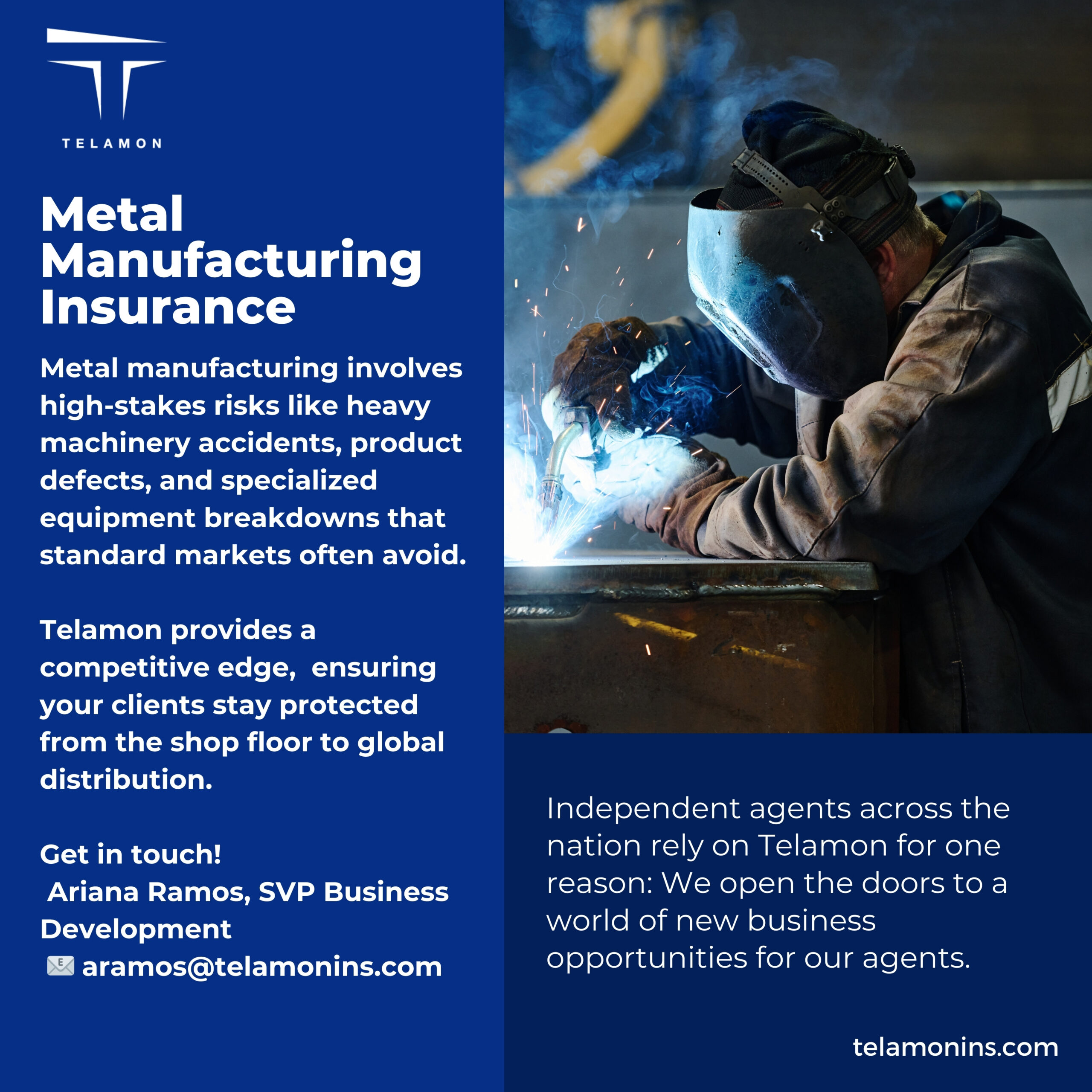 Metal Manufacturing Insurance Wholesaler